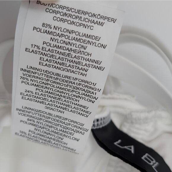 La Blanca Women's Island Goddess Multi-Strap Crossback One Piece Swimsuit Size 8 - Picture 8 of 11